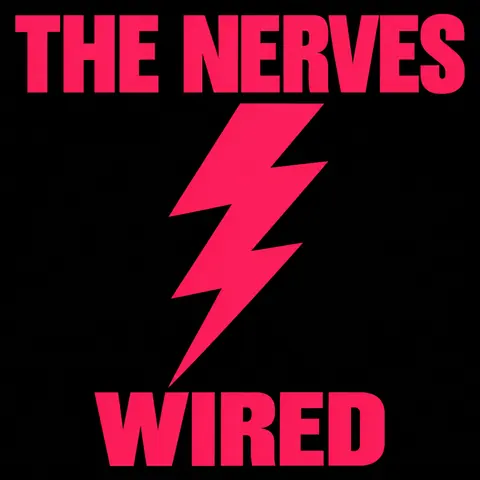 ACT UP / AIDS Crisis Activism style album cover for a fictional single: Wired