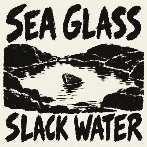 Atelier Populaire / Paris May 1968 style album cover for a fictional single: Slack Water