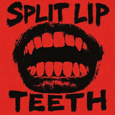 Atelier Populaire / Paris May 1968 style album cover for a fictional album: Teeth