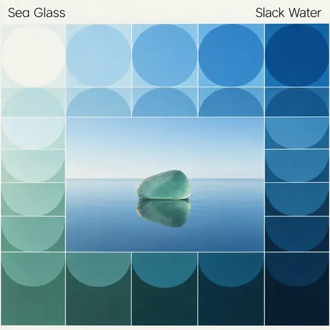 Concrete Art style album cover for a fictional single: Slack Water