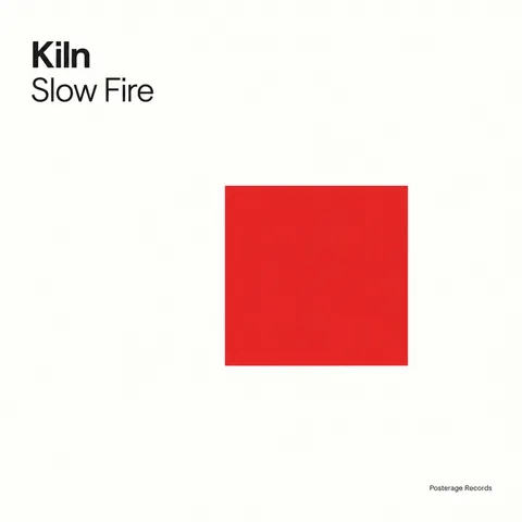 Minimalism (Art) style album cover for a fictional album: Slow Fire