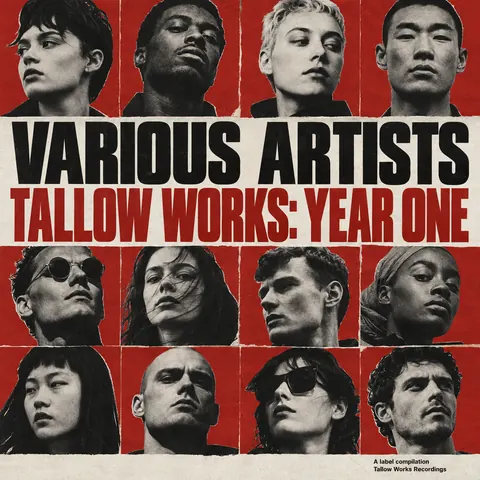 Neue Sachlichkeit / New Objectivity style album cover for a fictional album: Tallow Works: Year One