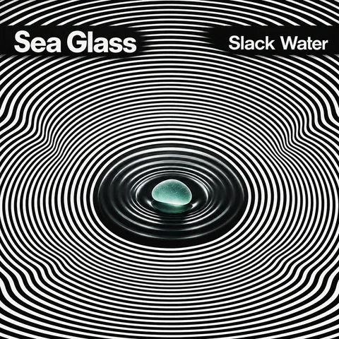 Op Art style album cover for a fictional single: Slack Water