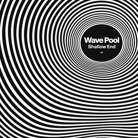Op Art style album cover for a fictional single: Shallow End