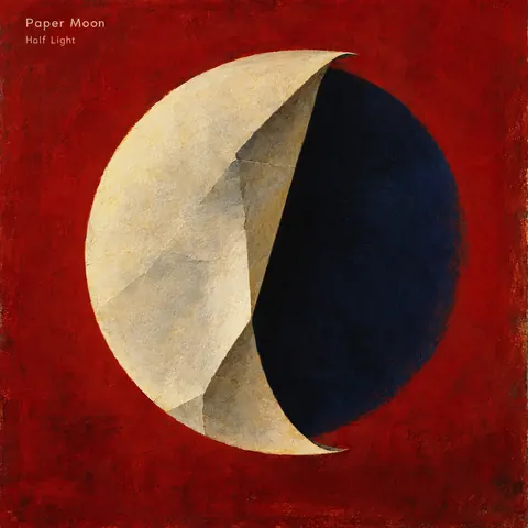Polish Poster School style album cover for a fictional single: Half Light