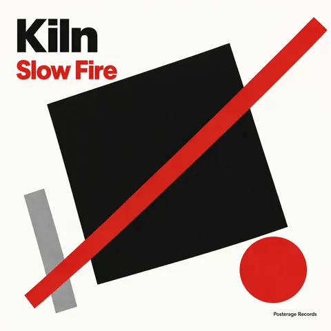 Suprematism style album cover for a fictional album: Slow Fire
