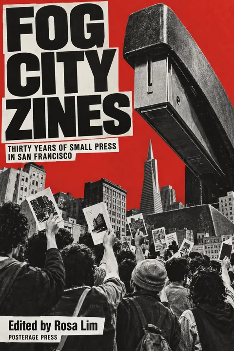 Neue Sachlichkeit / New Objectivity style book cover for a fictional nonfiction: Fog City Zines